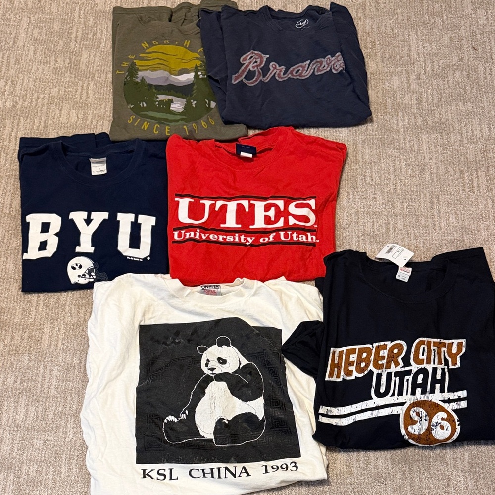 Men’s XL t shirt bundle